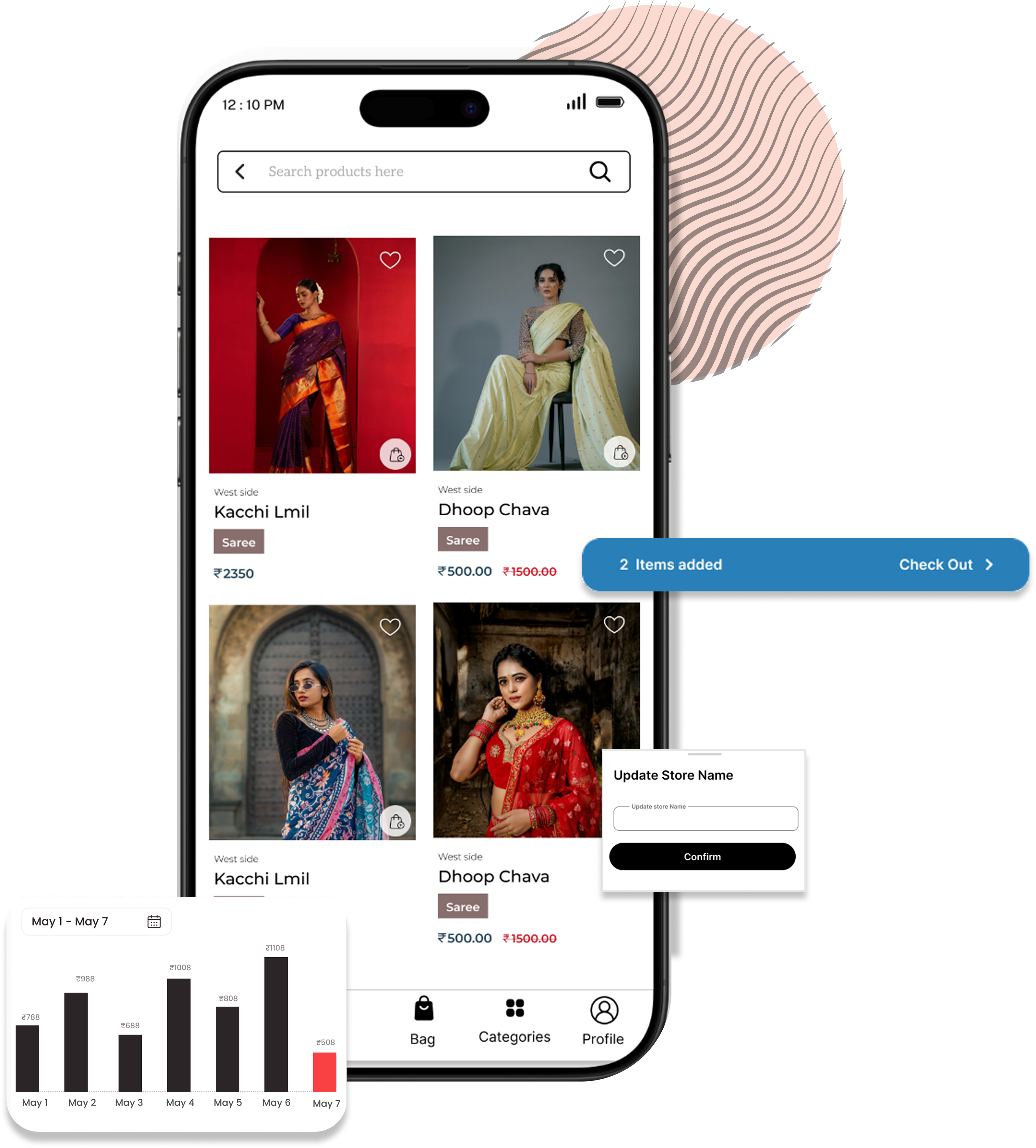 Mobile App Interface